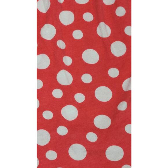 Cato orange polka dot tie neck tank women's large - Picture 2 of 5